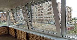 Остекление балкона Заволжье цена от 9831 руб. м/п. за 50 часов