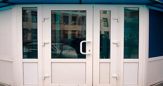 Пластиковая входная группа Заволжье, цена от 10245 руб.